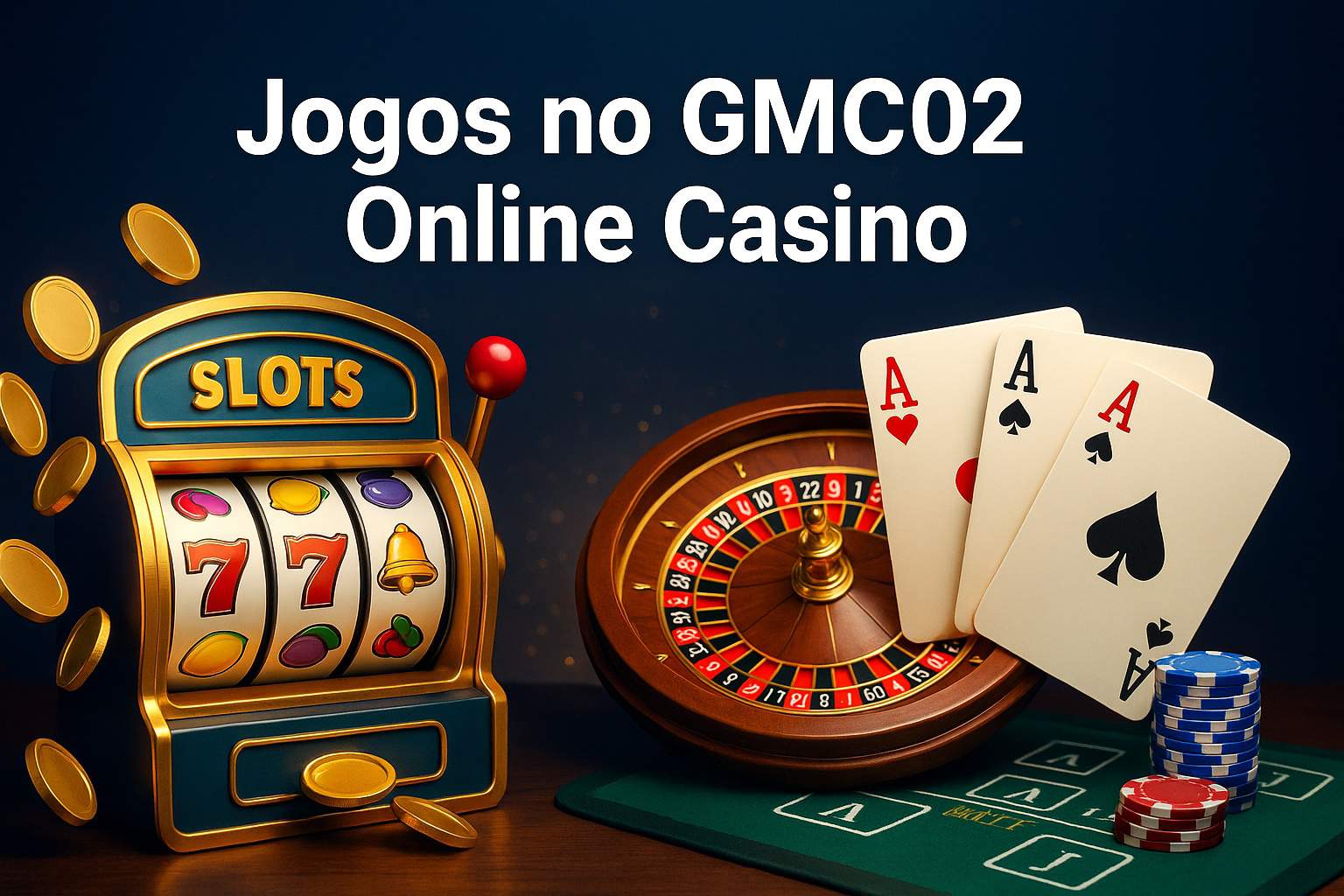 Jogos de cassino online inovadores e emocionantes na GMC02