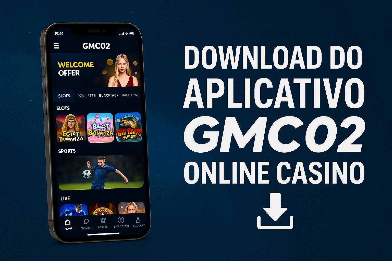 Baixar o GMC02 Cassino App