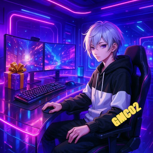 Imagem promocional da GMC02 mostrando a plataforma e suas vantagens