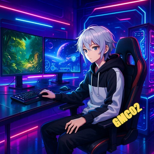 Imagem promocional da GMC02 mostrando a plataforma e suas vantagens