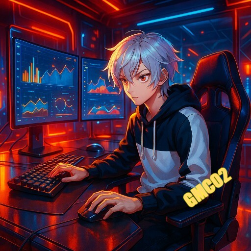 Imagem promocional da GMC02 mostrando a plataforma e suas vantagens