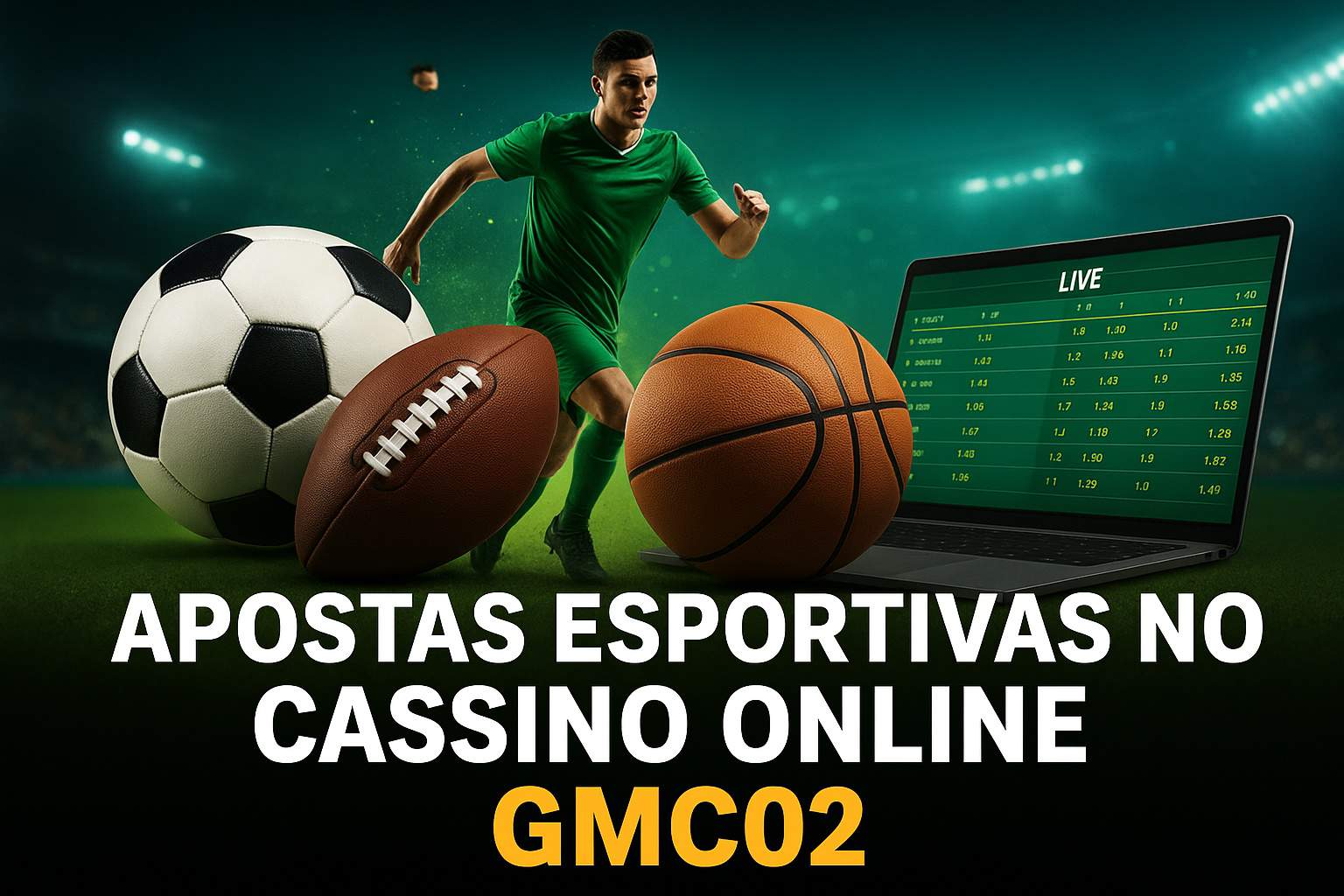 Aposte em apostas esportivas no cassino online GMC02